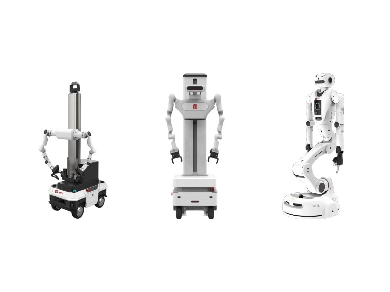 Smart compound robot with autonomous navigation and precision robotic manipulation for complete pharmacy automation workflow